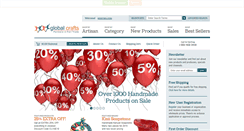 Desktop Screenshot of globalcraftsb2b.com